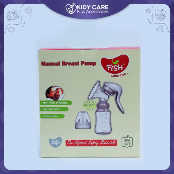 شفاط الثدى اليدوى مع ببرونة من fish